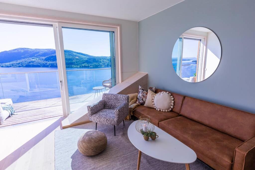 Mjossuite With Lovely View Sjusjøen Exterior foto